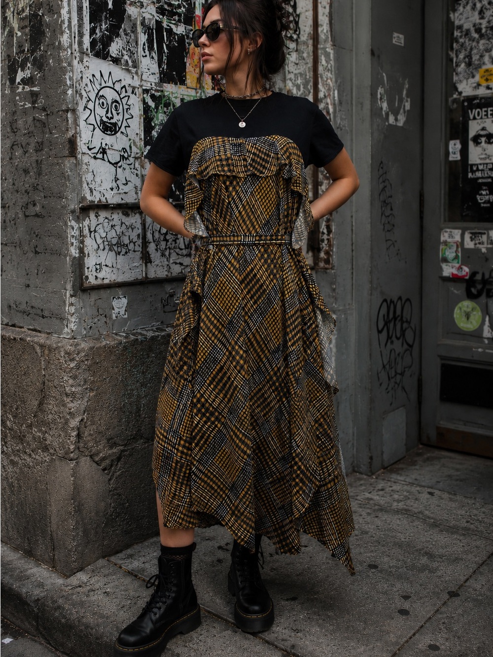 ONLY Love Urbanized Oceanized Dress (True Gold)